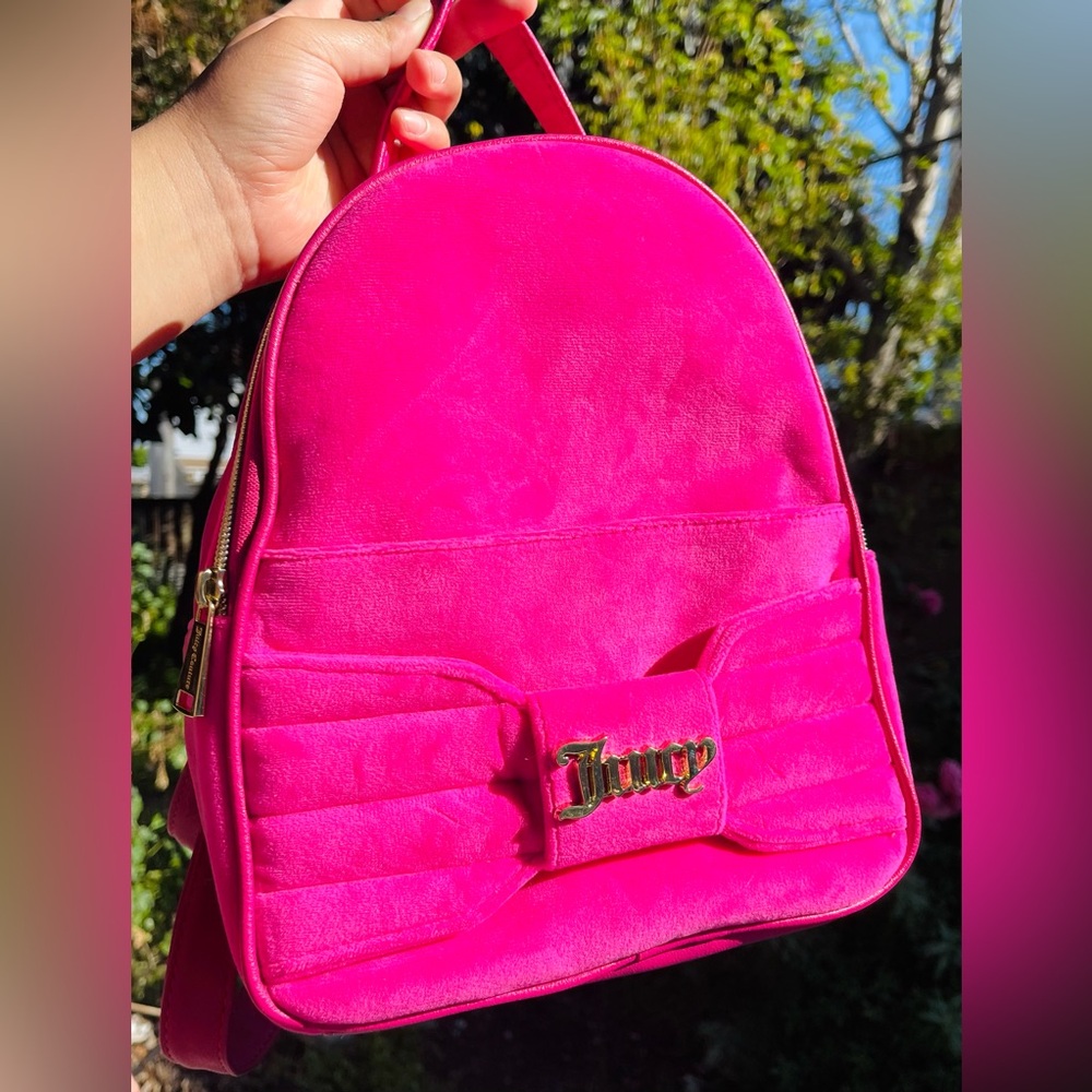 Juicy couture backpack pink ❤️